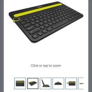 Logitech - K480 Bluetooth Multidevice Keyboard